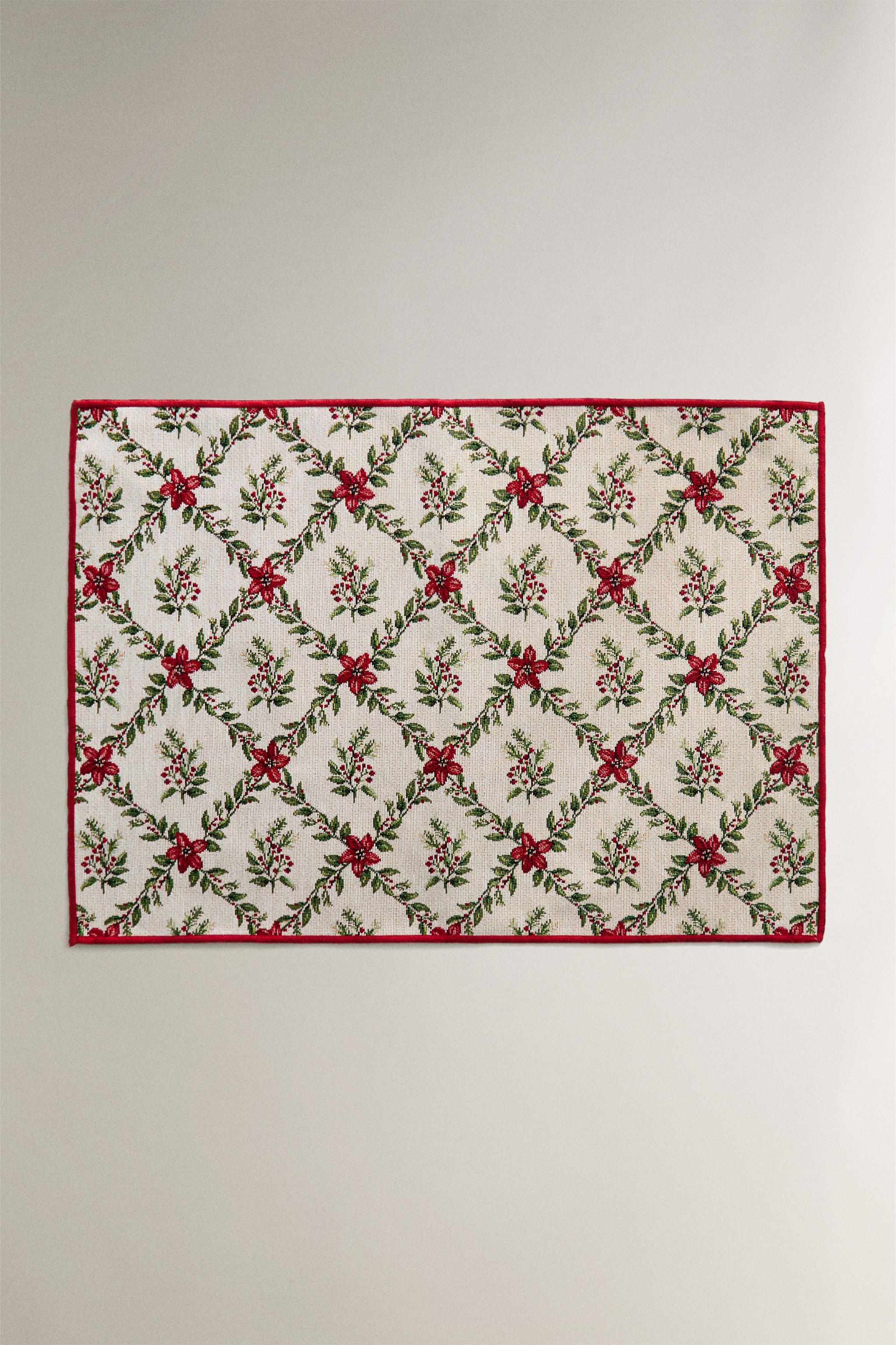 CHRISTMAS DIAMOND JACQUARD PLACEMAT